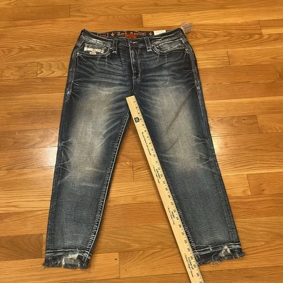 NWT Rock Revival Arjean easy ankle skinny jeans size 32/26. - Picture 7 of 15